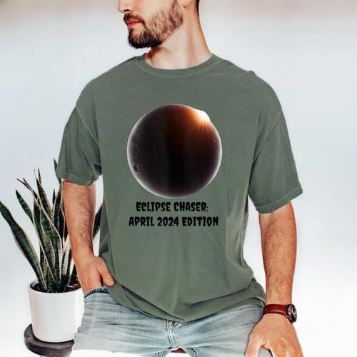 Total Solar Eclipse April 2024 Sky Watcher Memory Men's Comfort Colors T-Shirt - Easessy