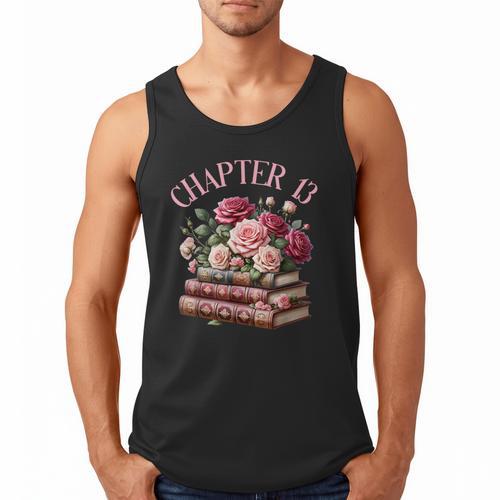13th Birthday Chapter 13 Birthday Shirt Girls Book Lover Men Tank Top - Bookorys AU