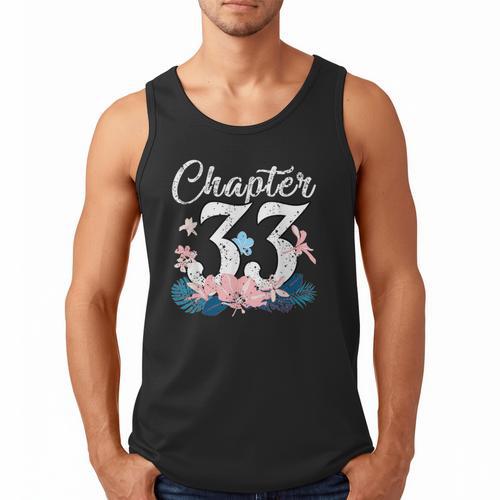 1988 Happy Birthday Chapter 33 Year Old Women Book Lover Men Tank Top - Bookorys