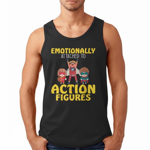 Action Figure Collector Comic Books Men Tank Top - Bookorys
