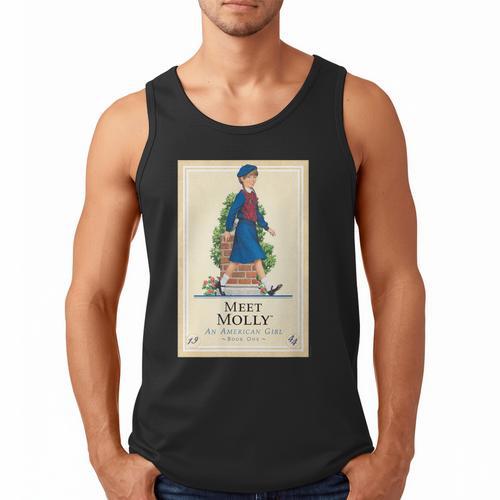 American Girl Meet Molly Book Cover Men Tank Top - Bookorys