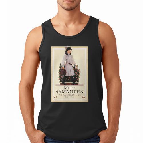 American Girl Meet Samantha Book Cover Men Tank Top - Bookorys CA