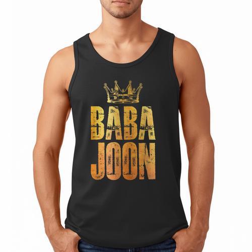 Baba Joon Persian Dad Iran Quote Iranian Fathers Day Men Tank Top - Father's Day Fun
