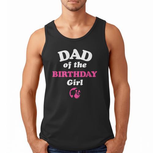 Barbie Dad Of The Birthday Girl Small Men Tank Top - Father's Day Fun