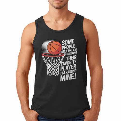 Basketball Mom Or Dad Basketball Parent Men Tank Top - Father's Day Fun