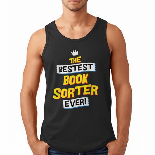 Best Book Sorter Job Occupation Men Tank Top - Bookorys CA