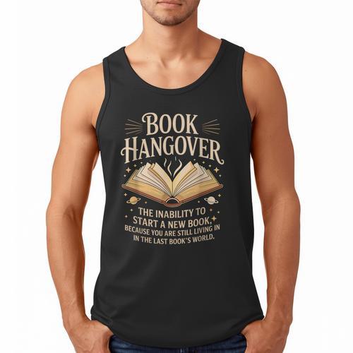Book Hangover Literature Book Reading Books Reader Men Tank Top - Bookorys