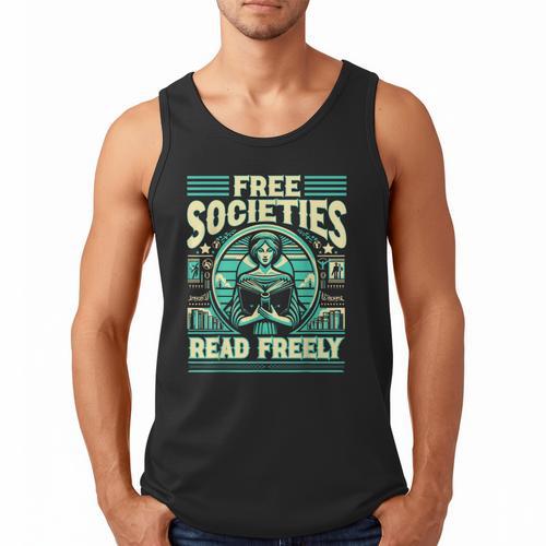 Book Lover Banned Books Reading Banned Books Men Tank Top - Bookorys