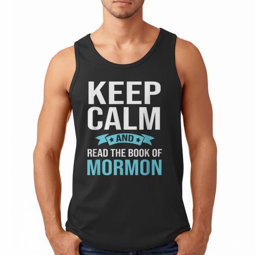 Book Of Mormon LDS Missionary Church Of Latter Day Saints Men Tank Top - Bookorys AU