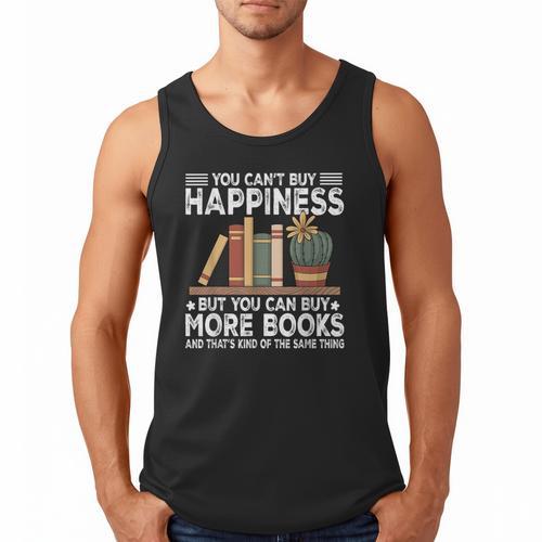 Books Reading Lovers Bookworm Librarian Book Nerd Read Men Tank Top - Bookorys