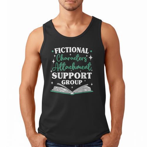 Bookworm Fictional Character Introvert Men Tank Top - Bookorys