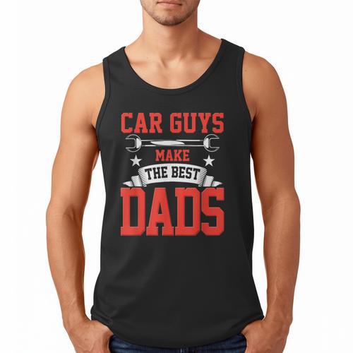 Car Guys Make The Best Dads Garage Mechanic Dad Men Tank Top - Father's Day Fun