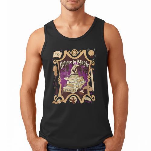 Castle Book Book Lovers Tees Family Vacation Bookworm Men Tank Top - Bookorys