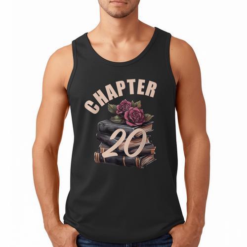 Chapter 20 20th Birthday Women Book Lovers Its My Birthday Men Tank Top - Bookorys