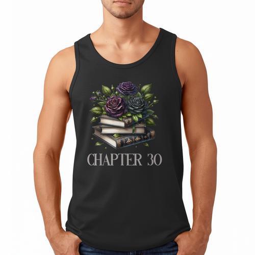 Chapter 30 30th Birthday Women Book Lovers Dark Romance Men Tank Top - Bookorys