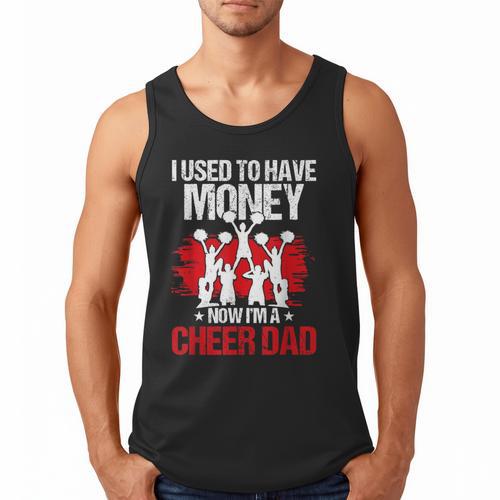 Cheer Dad Cheerleading Fathers Day Men Tank Top - Father's Day Fun
