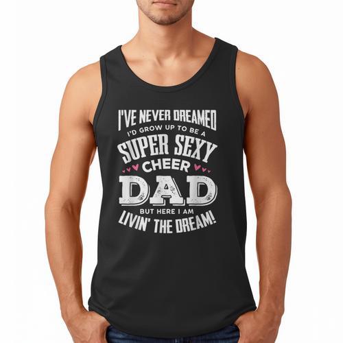 Cheerleading Dad Father Cheer Dad Men Tank Top - Father's Day Fun