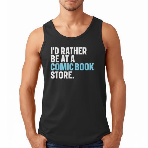Comic Books Art For Men Women Comics Lover Comics Collector Men Tank Top - Bookorys DE