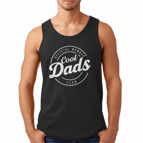 Cool Dad Shirt Cool Dads Club T-Shirt Men Tank Top - Father's Day Fun
