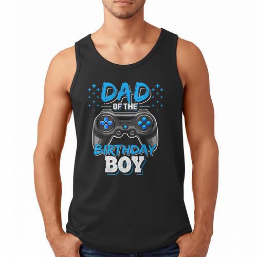 Dad Of The Birthday Boy Matching Video Gamer Birthday Party Men Tank Top - Father's Day Fun
