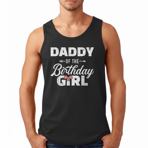 Daddy Of The Birthday Daughter Girl Matching Family For Dad Men Tank Top - Father's Day Fun