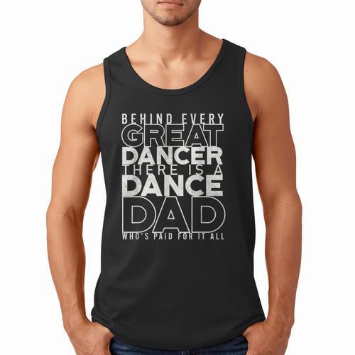 Dance Dad Shirt Proud Dancer Dancing Proud Father Men Men Tank Top - Father's Day Fun