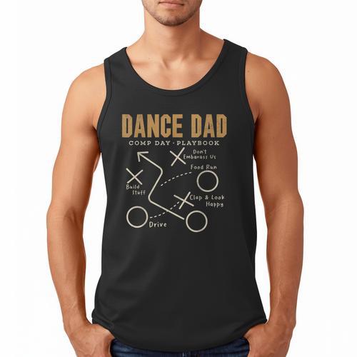 Dance Dad Shirt Proud Dancer Dancing Father Men Tee Men Tank Top - Father's Day Fun