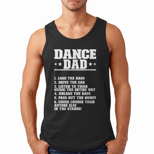 Dancer Dad Dancing Father Of A Dancer Dad Men Tank Top - Father's Day Fun