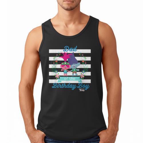DreamWorks Trolls Dad Of The Birthday Boy Men Tank Top - Father's Day Fun