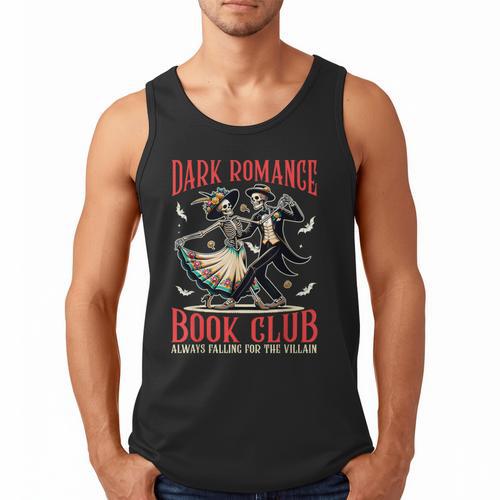 Enemies To Lovers Villain Reading Dark Romance Book Club Men Tank Top - Bookorys