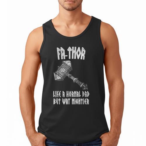 FA-Thor Like Dad Way Mightier Viking Father's Day Fathor Men Tank Top - Father's Day Fun