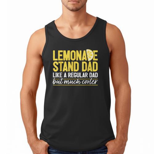 Family Lemonade Stand Dad Men Tank Top - Father's Day Fun