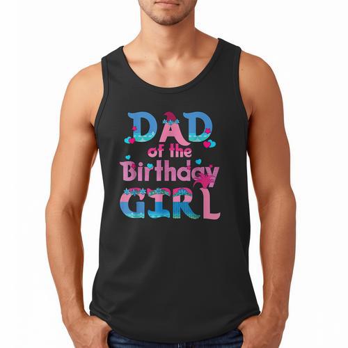Family Party Decorations Dad Of The Birthday Girl T-Shirt Men Tank Top - Father's Day Fun