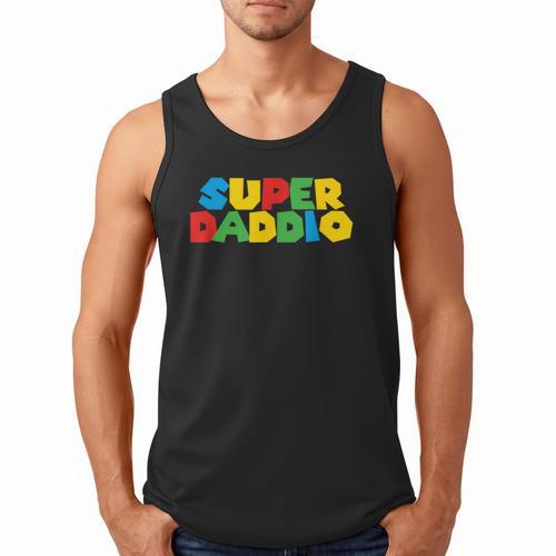 Fatherly Powers Unleashed Gamer Super Dad From Wife & Kids Men Tank Top - Father's Day Fun
