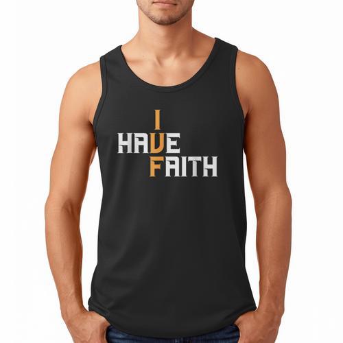 IVF I Have Faith IVF Mom IVF Dad Transfer Day Men Tank Top - Father's Day Fun
