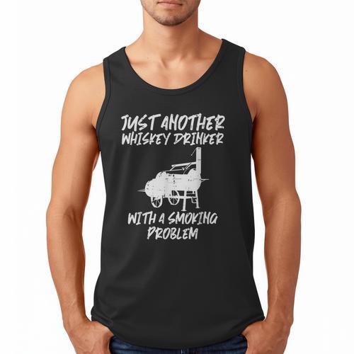 Just Another Bbq Grill Barbecue Meat Grilling Dad Men Men Tank Top - Father's Day Fun