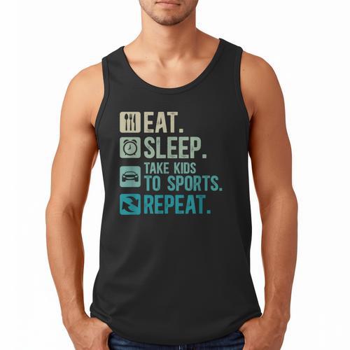 Take Kids To Sports Dad Sports Father Sport Dad Men Tank Top - Father's Day Fun