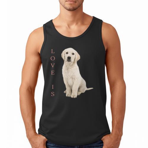Labrador Retriever Shirt Women Men Lab Mom Dad Dog Tee Men Tank Top - Father's Day Fun