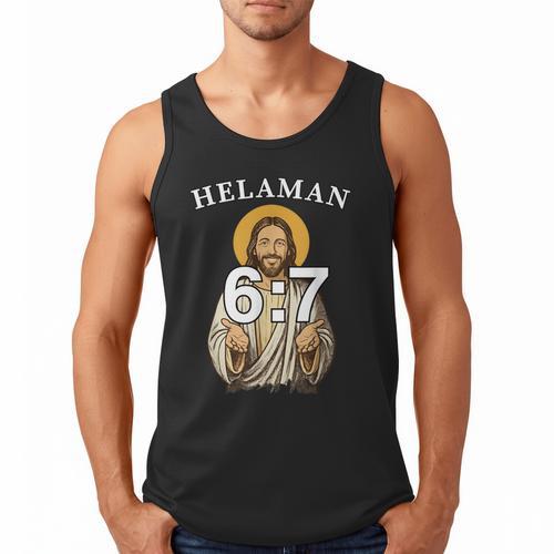 LDS Book Of Mormon Meme Helaman 6 Men Tank Top - Bookorys