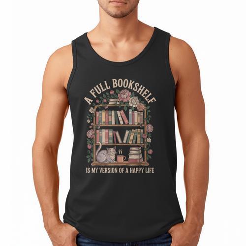 Librarian For Book Lover And Reader Reading Men Tank Top - Bookorys