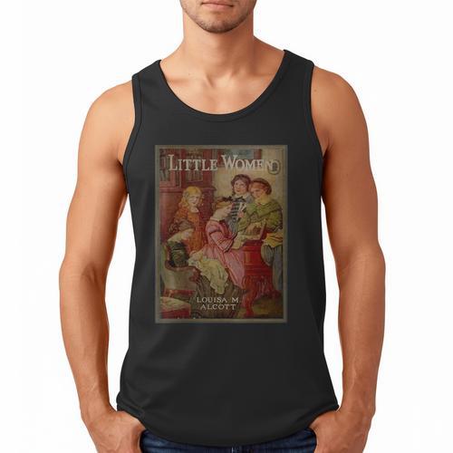 Little Women Book Cover Men Tank Top - Bookorys DE