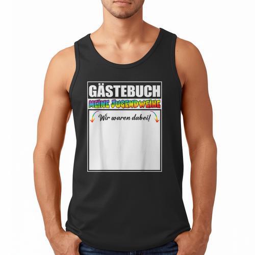 Meine Jugendweihe Guest Book Colourful Wir Waren Dabei MäDchen German Men Tank Top - Bookorys