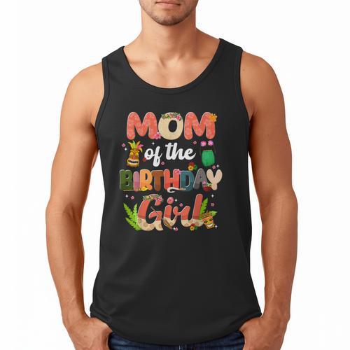 Mom And Dad Birthday Girl Matching Family Party Decorations Men Tank Top - Father's Day Fun