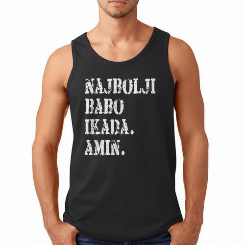 Najbolji Babo Ikad Bosnian Dad Men Tank Top - Father's Day Fun
