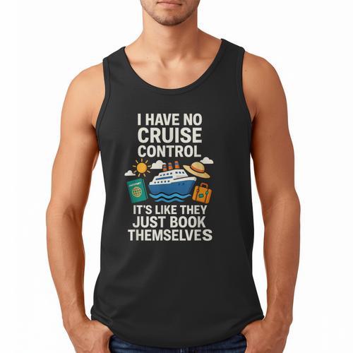 I Have No Cruise Control-It's Like They Book Themselves Men Tank Top - Bookorys