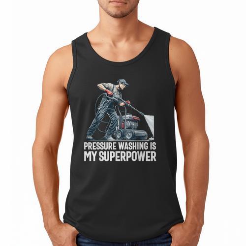 Power Washing Pressure Washing For Washer Dad Men Grandpa Men Tank Top - Father's Day Fun