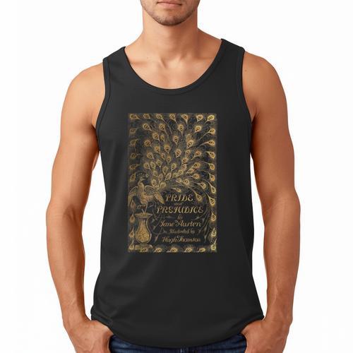 Pride And Prejudice Jane Austen Book Men Tank Top - Bookorys CA