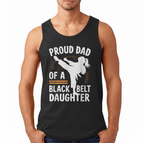 Proud Dad Of A Belt Daughter Men Tank Top - Father's Day Fun