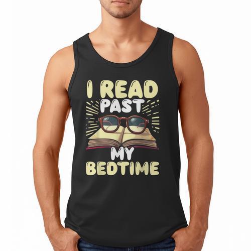 Reading Books For Kids Book Lover Bookworm Librarian Men Tank Top - Bookorys UK