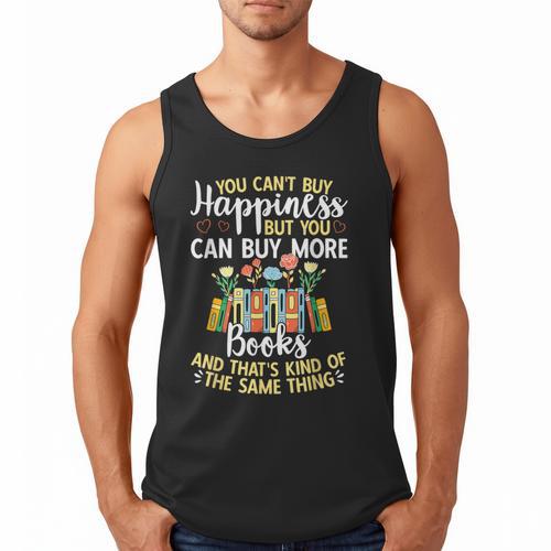 Reading You Can't Buy Happiness But You Can Buy More Books Men Tank Top - Bookorys